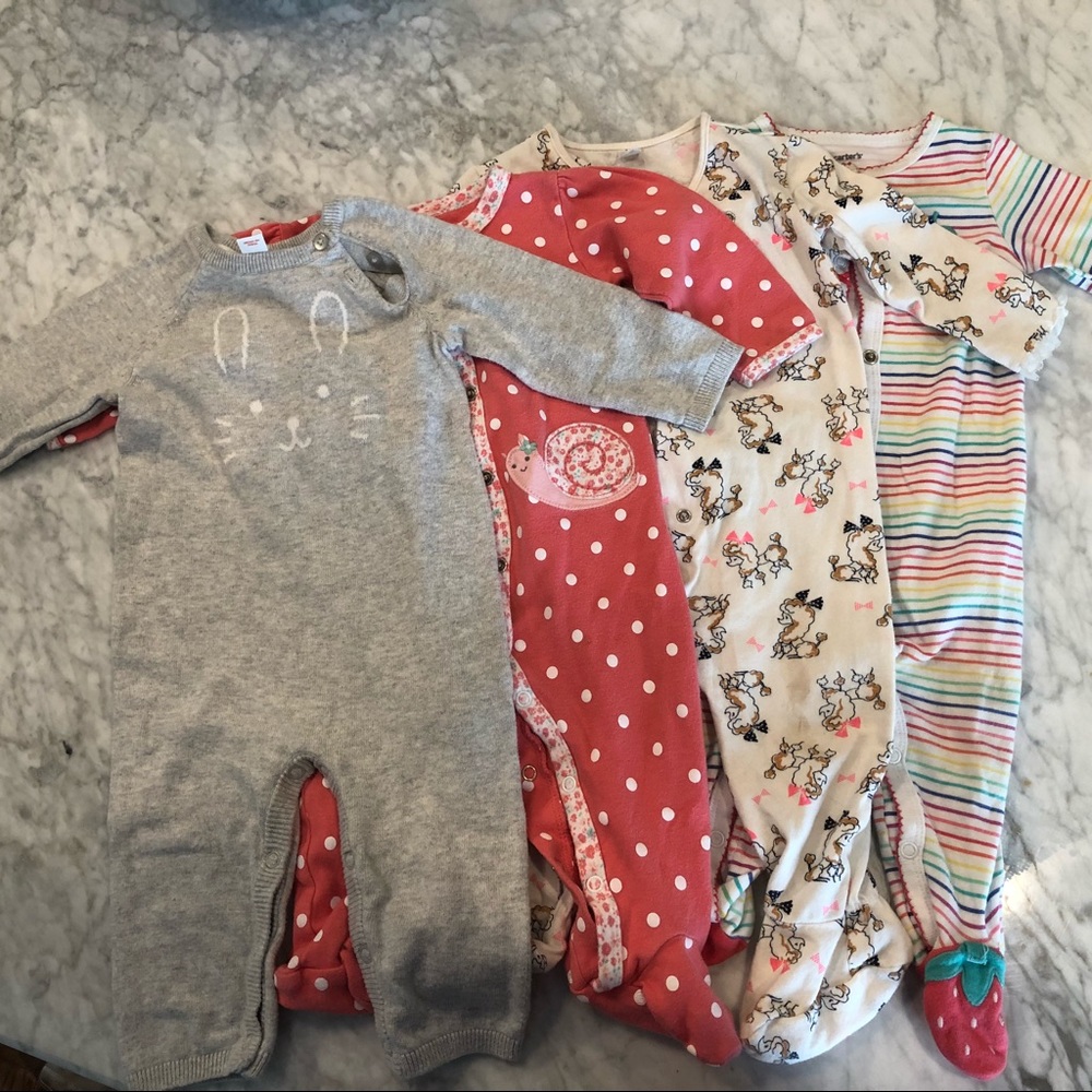 Infant Girl 6-9 month one piece collection